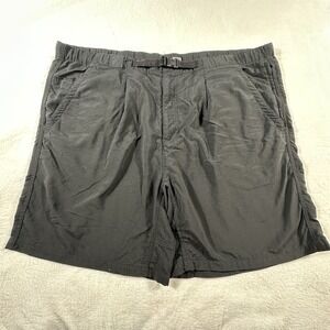 Outer Rim Cargo Shorts Belted Strap Hiker Utility Nylon Size XXL Black